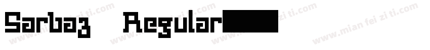 Sarbaz Regular字体转换